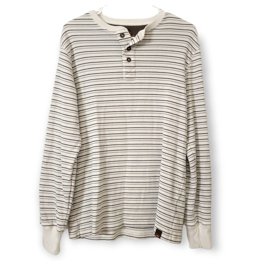 Northwest Territory Men's Long Sleeve Striped Sweater Size Small Soft Warm